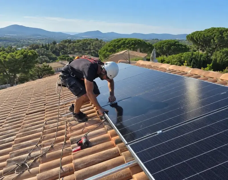 Installateur panneaux solaires Arenthon — pose photovoltaïque sur toiture